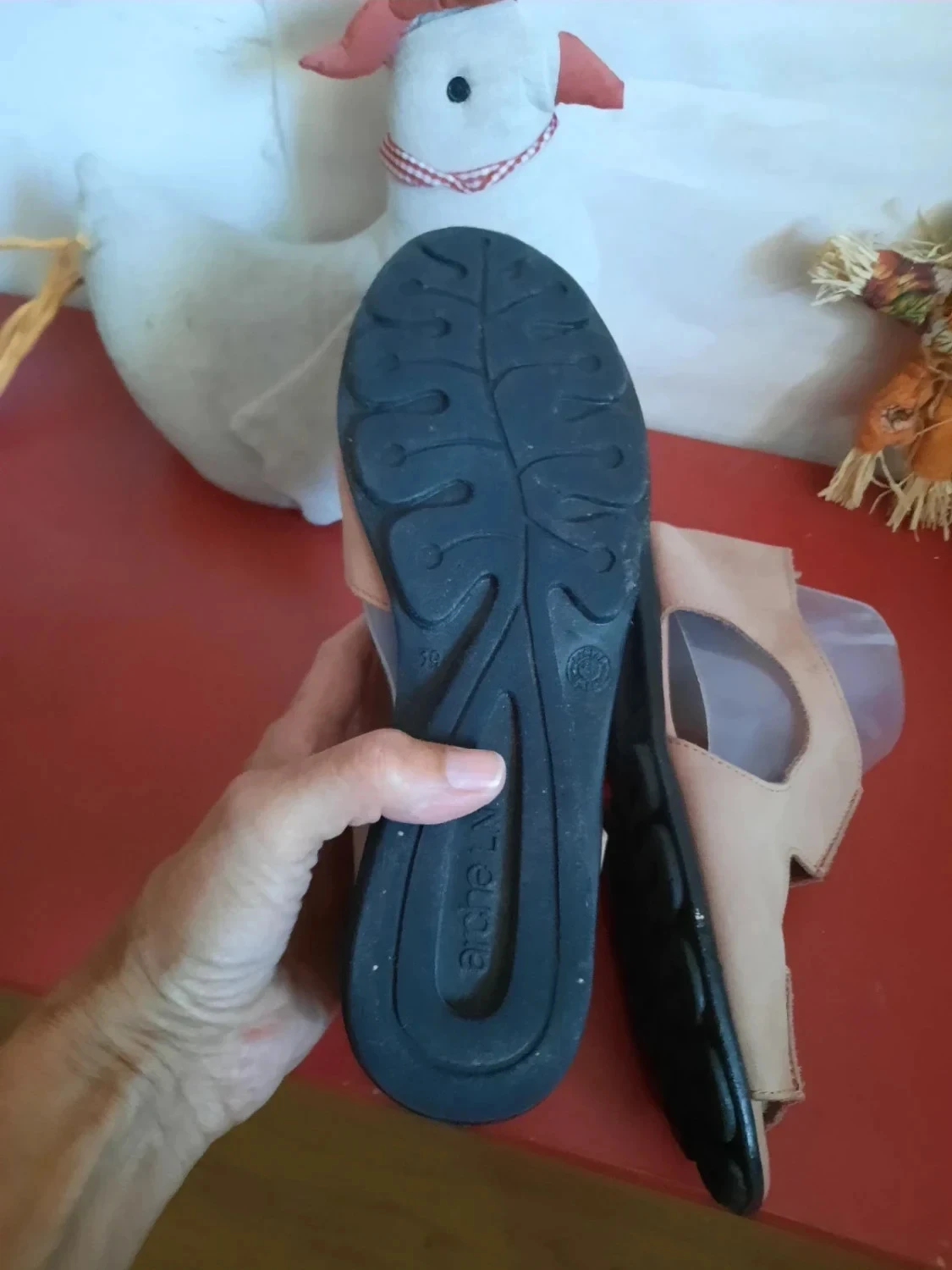 🥀Sandalias de calidad, todo cuero, mujer 40. ARCHE. – photo 8